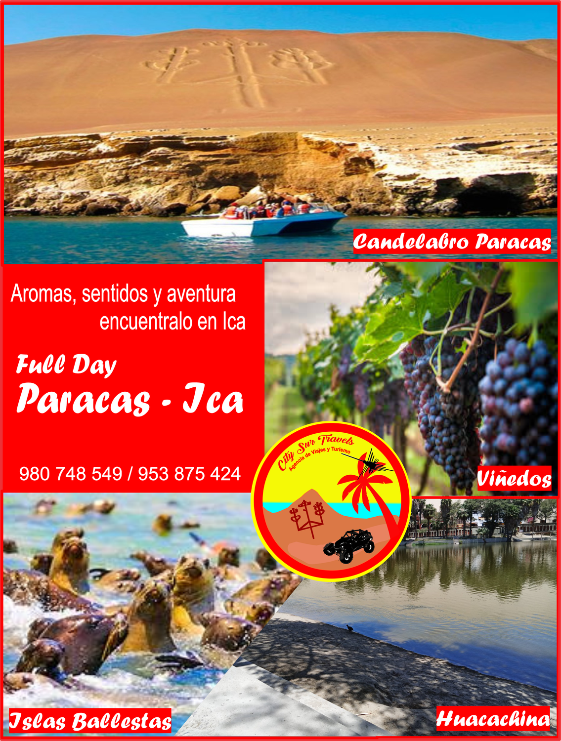 Full Day Paracas - Ica Full Day Paracas - Ica