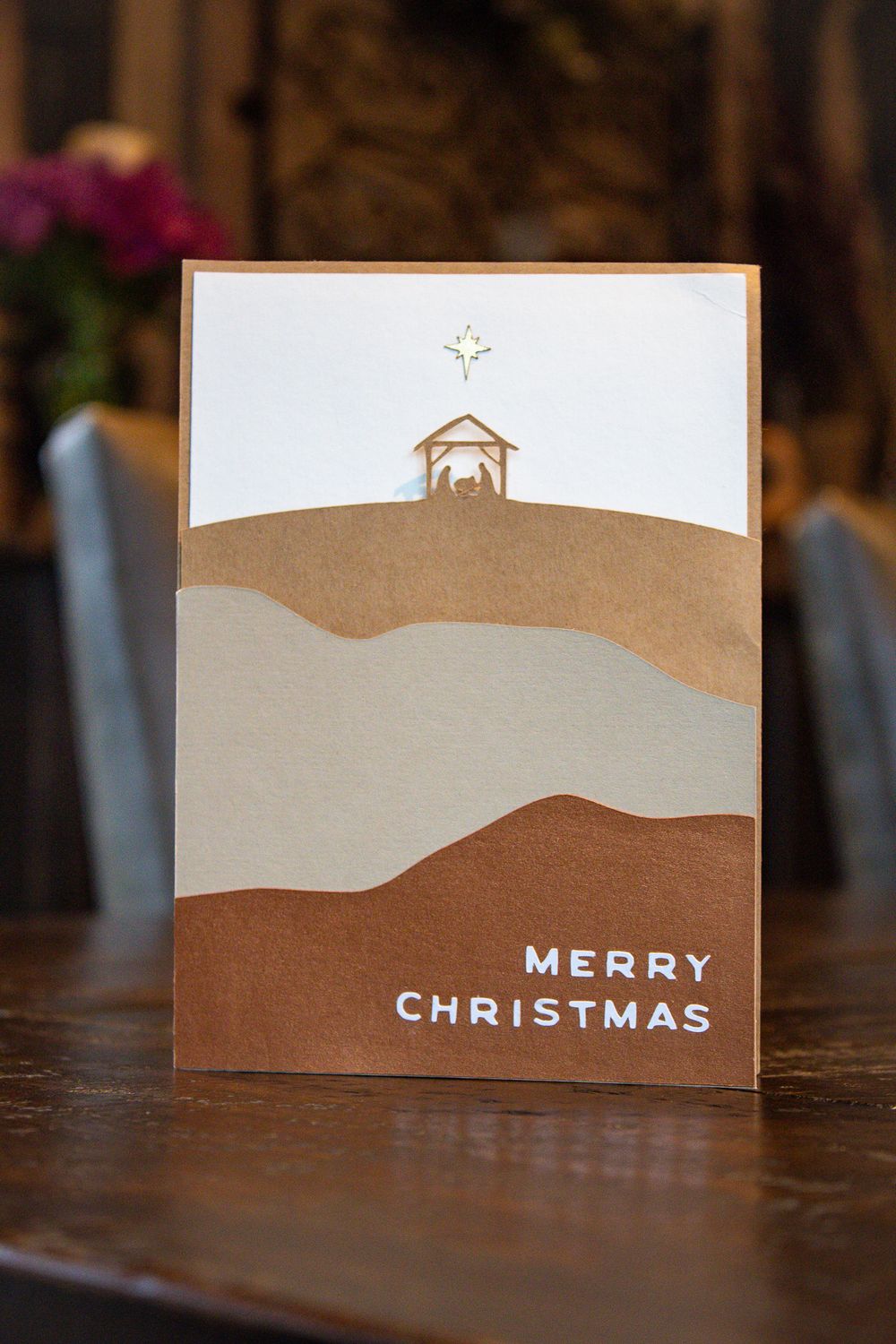 Adore Him Christmas Card