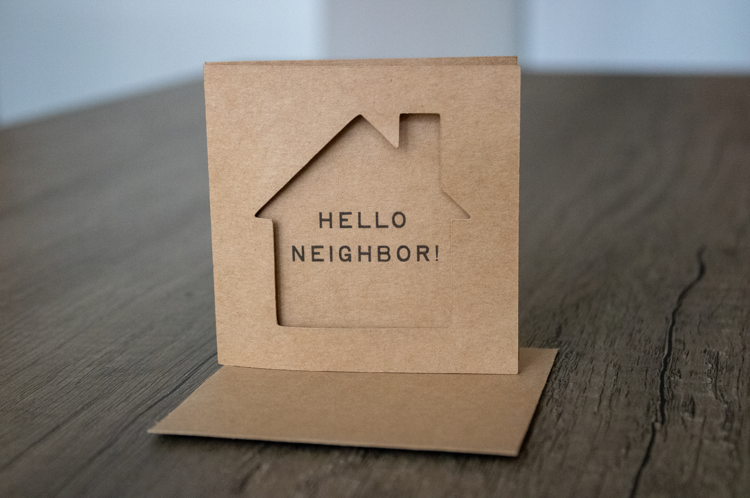 Mini Hello Neighbor Card