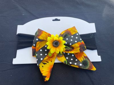 ThornKat Kids Handmade Girls Sunflower Headband