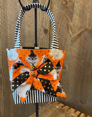 Thornkat Kids Handmade Halloween Kitties Girls Purse