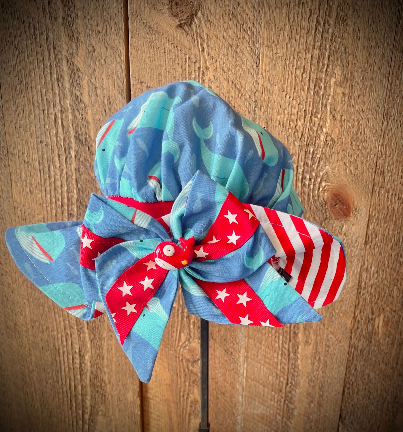 Charming whale hat