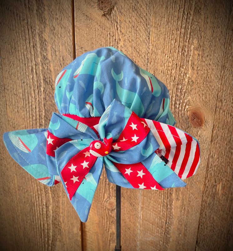 Charming whale hat