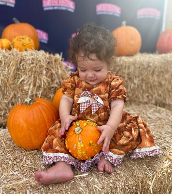 Thanksgiving Pumpkin Dress