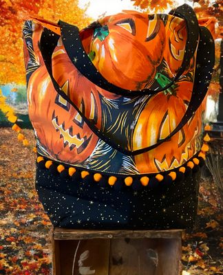 Pumpkin tote