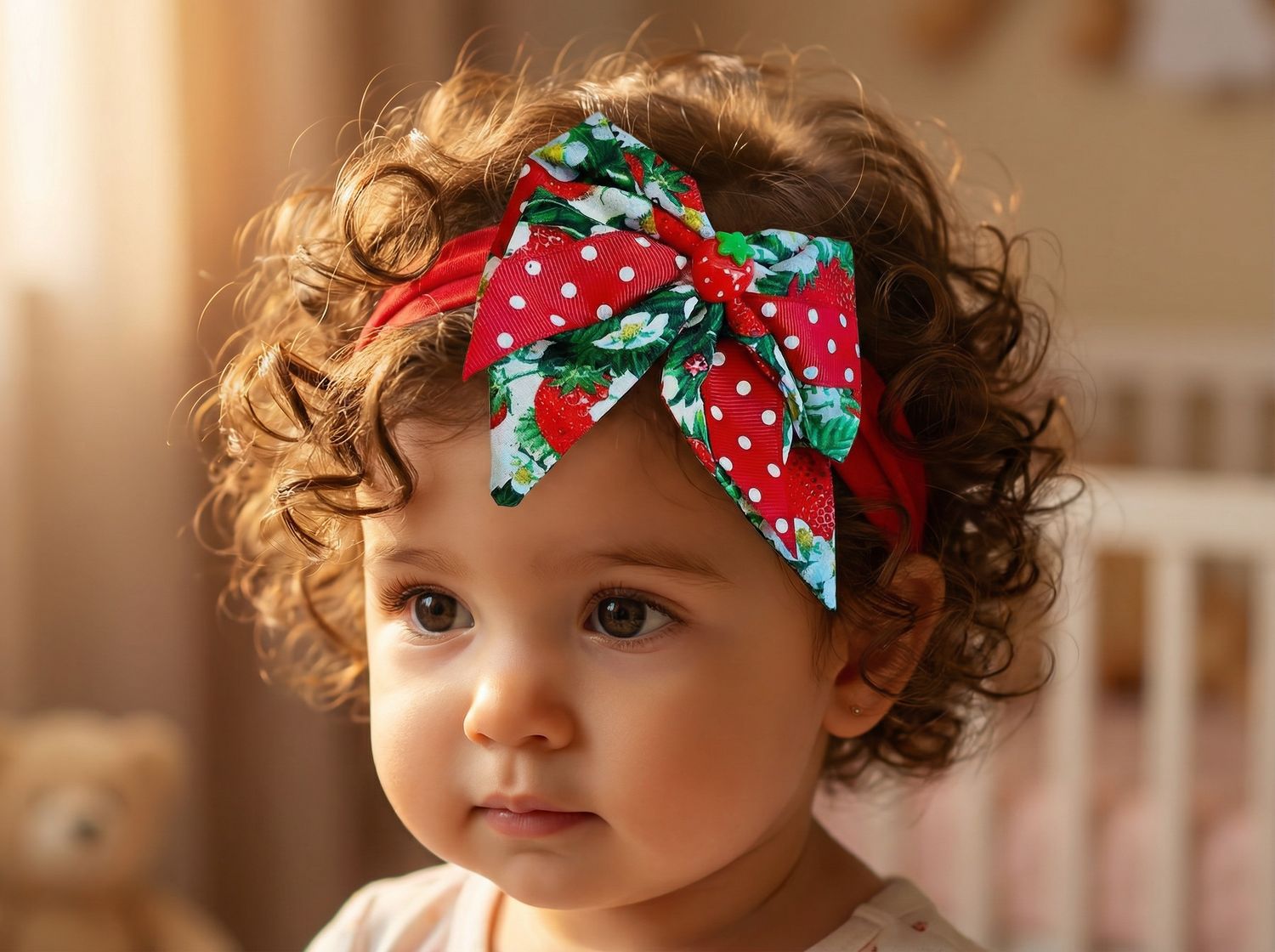 Strawberry delight headband