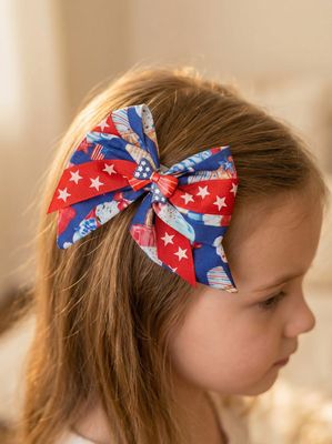 July 4th Hair Bow