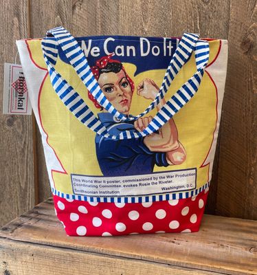 Rosie The Riveter Tote Bag