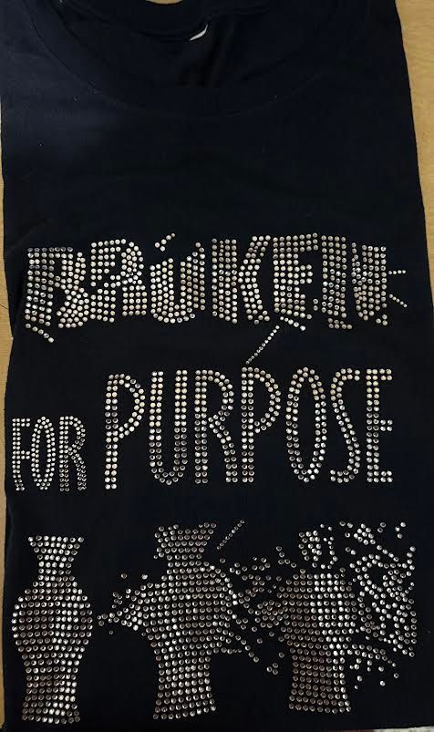 Special Edition Blinged Broken for Purpose T-shirt