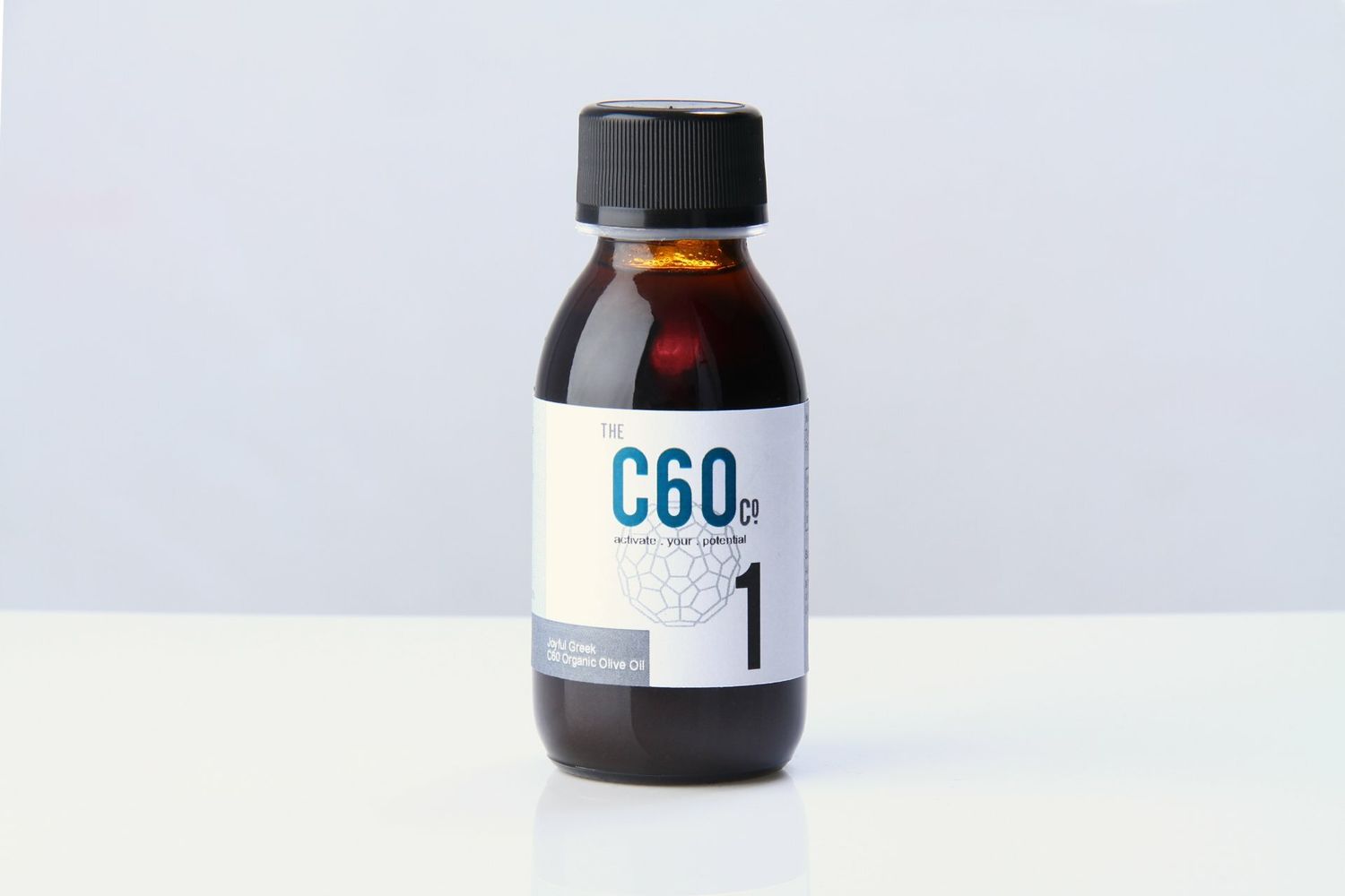 The Joyful Greek - C60 in Organic Extra Virgin Olive Oil - 100ml / 20 servings