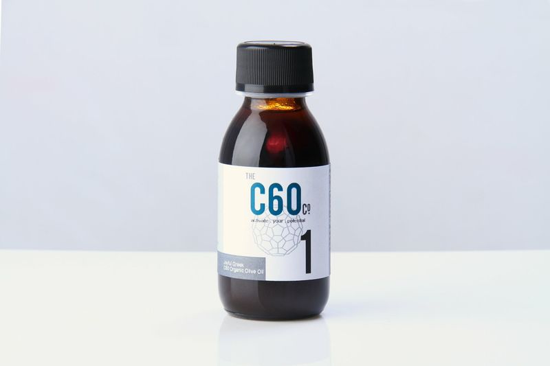 The Joyful Greek - C60 in Organic Extra Virgin Olive Oil - 100ml / 20 servings