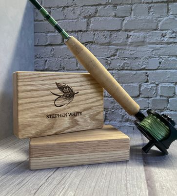 Personalized Wood Fly Box