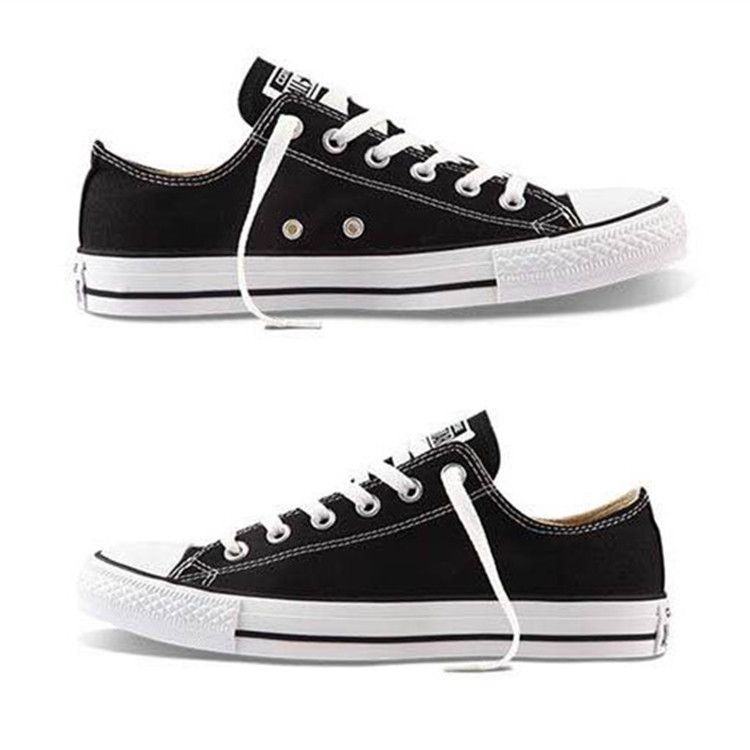 1970s Meiqi Canvas Classic Evergreen Canvas Shoes Allstar Men&#39;s And Women&#39;s High And Low