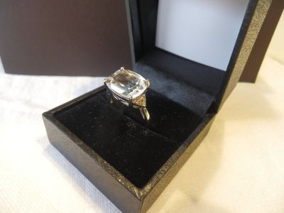 Anello in argento sterling con Quarzo Prince Anello in argento sterling con Quarzo Prince
