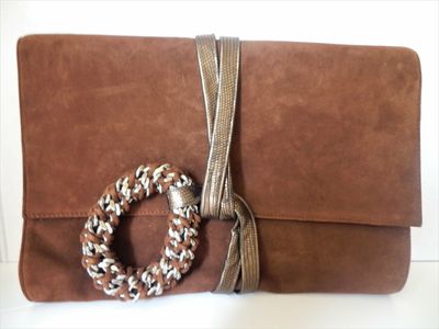 BORSA A MANO IN CAMOSCIO - RODO - BORSA A MANO IN CAMOSCIO - RODO -