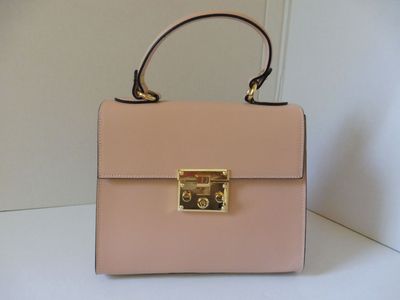 Borsa in pelle rosa Borsa in pelle rosa