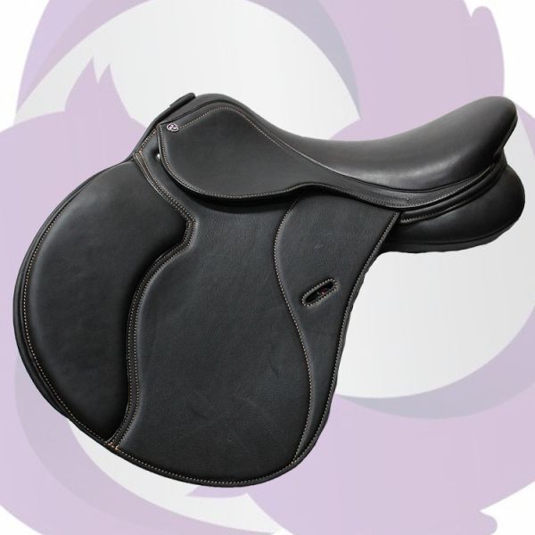 Cavaletti Springzadel Covered Zwart