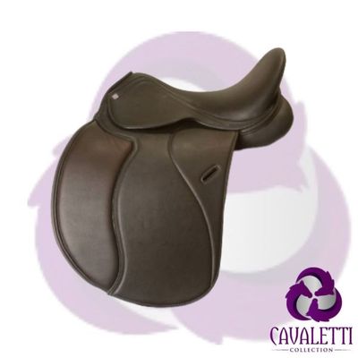 Cavaletti Dressuurzadel Covered Bruin