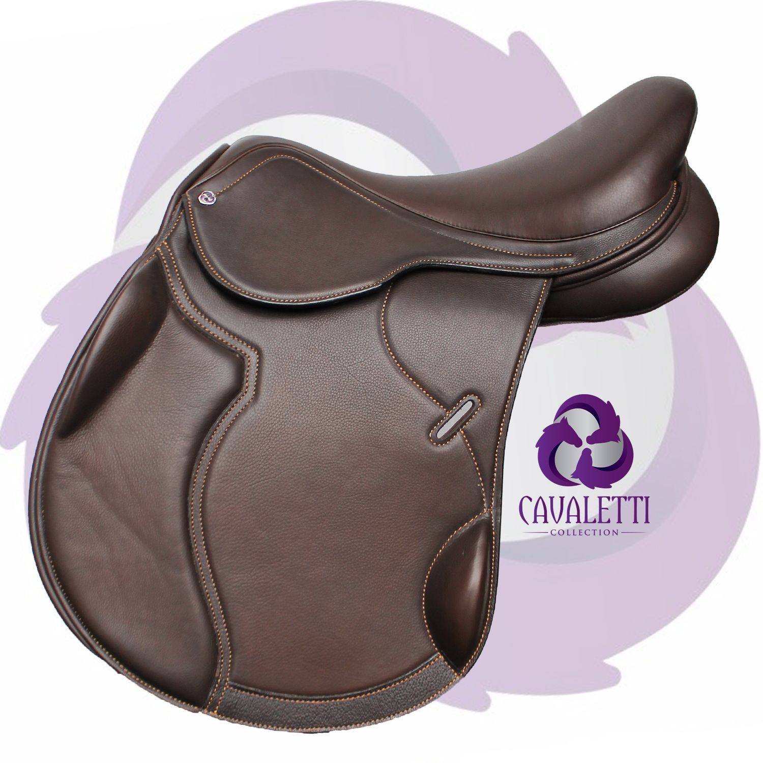 Cavaletti Springzadel Monoflap Bruin