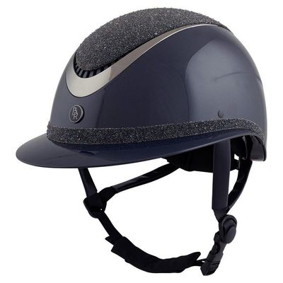 BR rijhelm Theta Plus Dazzling Glamourous Glossy Navy