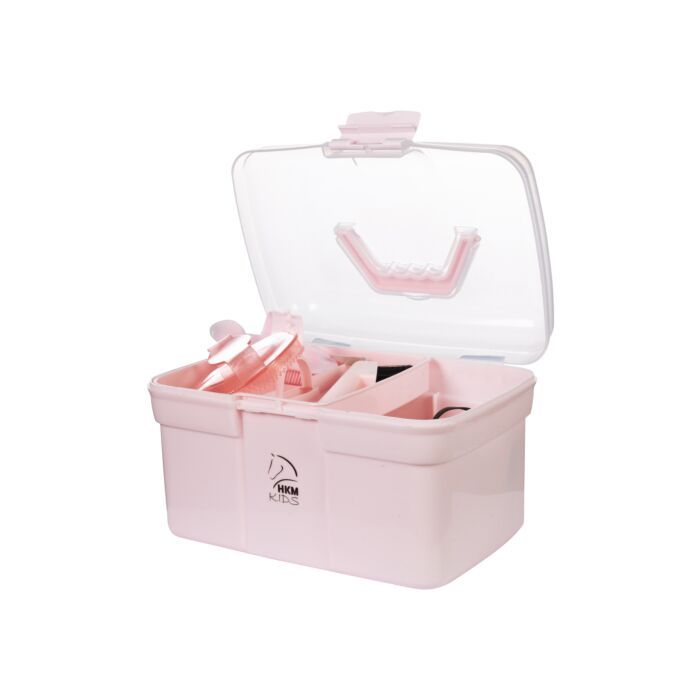 Gevulde poetstkist kids Roze