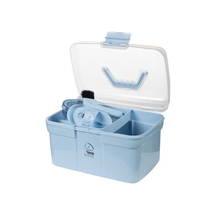 Gevulde poetstkist kids Blauw