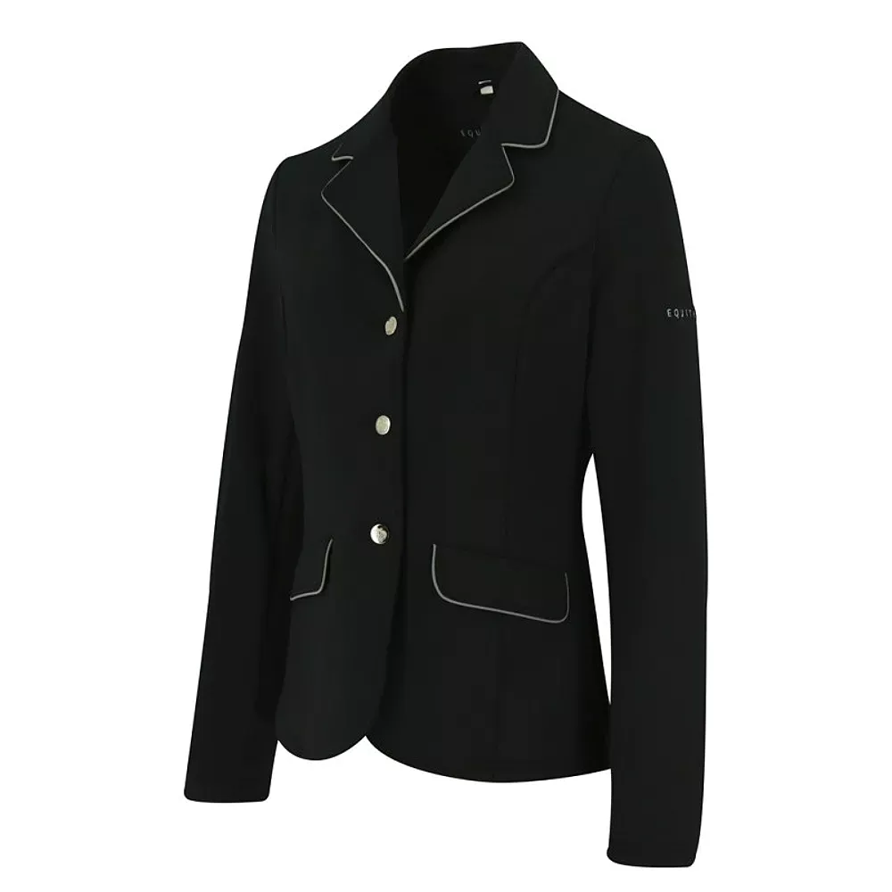 Equi theme wedstrijdjas zwart 128