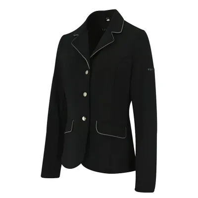 Equi theme wedstrijdjas zwart 128