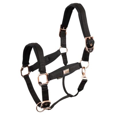 BR halster Rose Gold Zwart