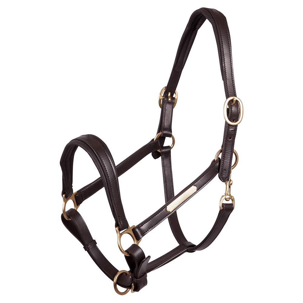 Premiere leder halster Bruin