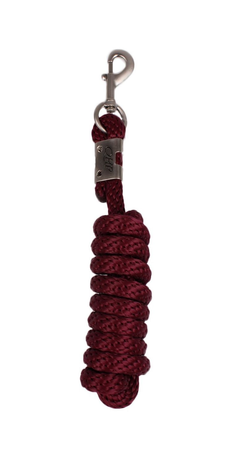 QHP Halstertouw luxe Bordeaux