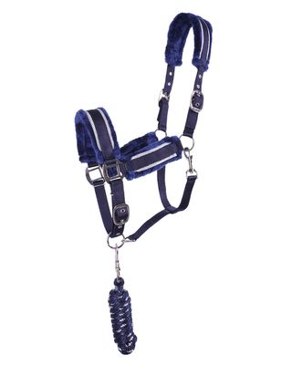 Qhp Halsterset dolci bont navy
