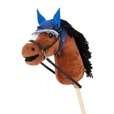 QHP Oornetje blauw hobbyhorse