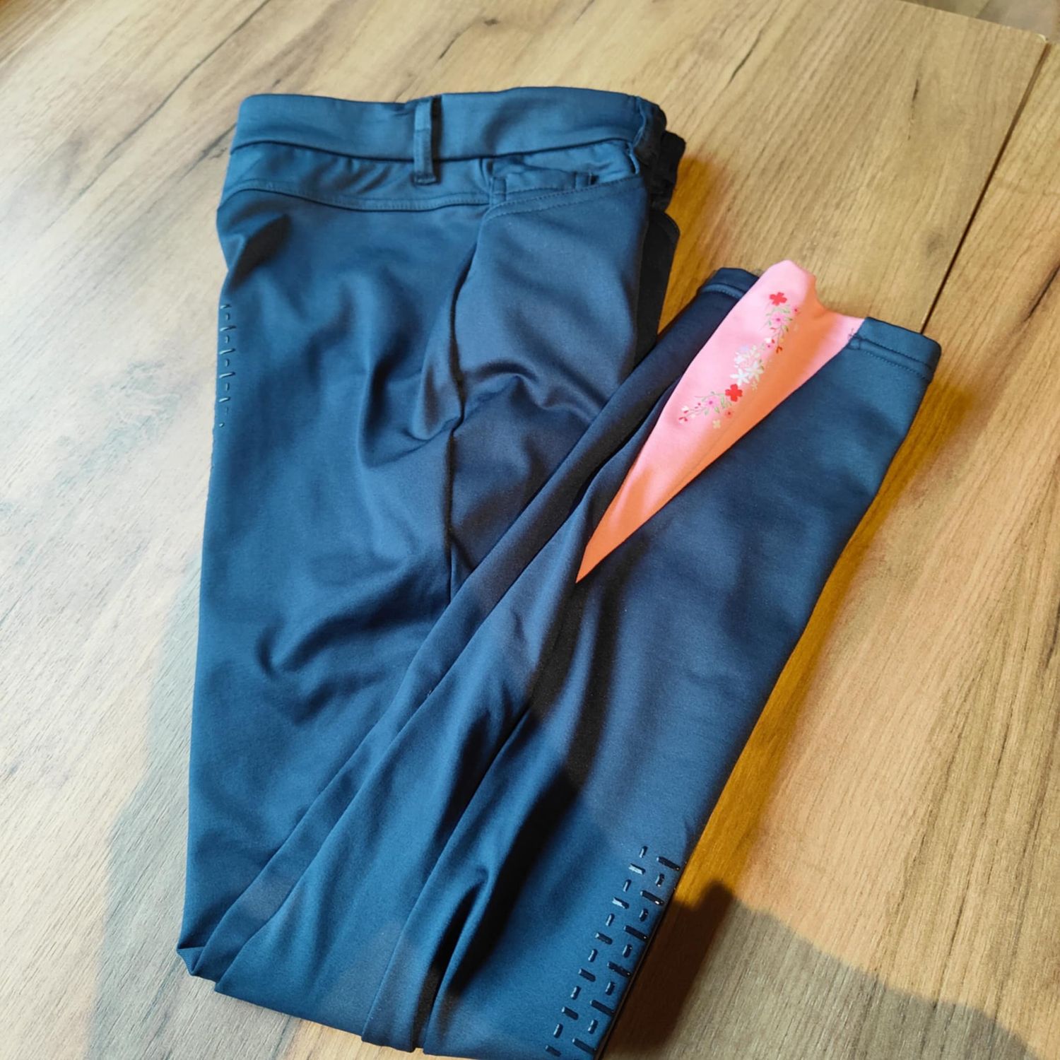 Rijbroek navy 158/164