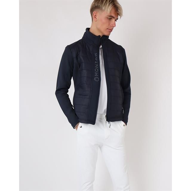 Heren jacket tussenseizoenjas Navy Emmanuel