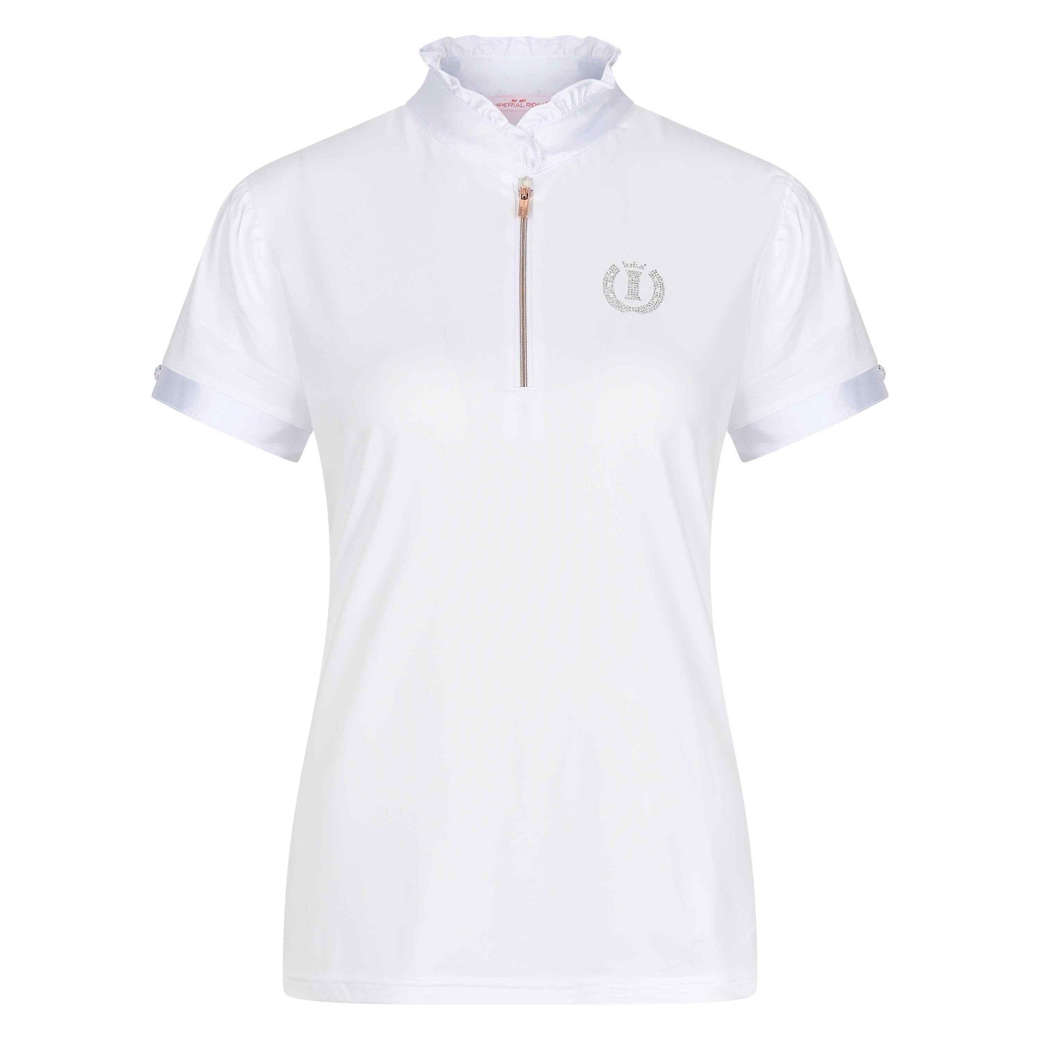 IR Wedstrijdshirt wit rosegold