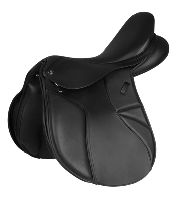 Waldhausen springzadel Zwart