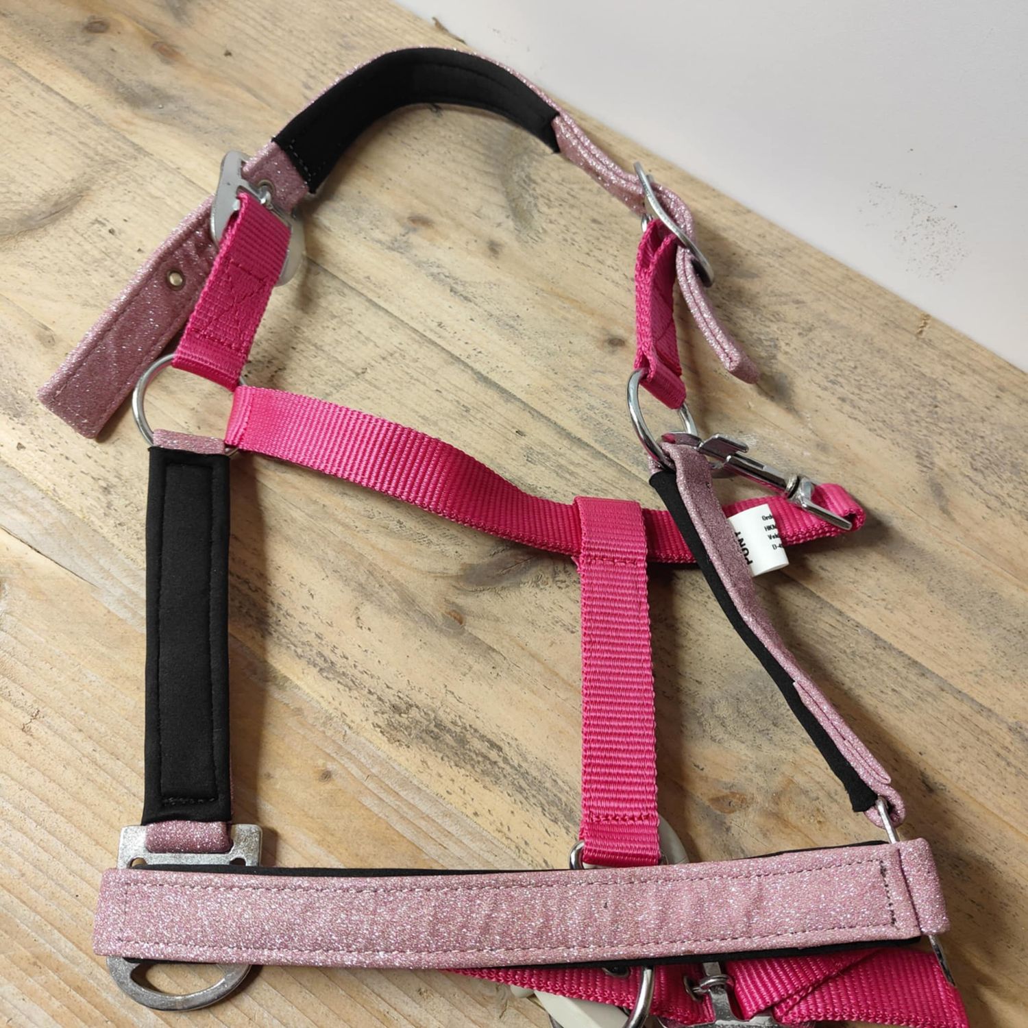 HKM Halster Glitte roze