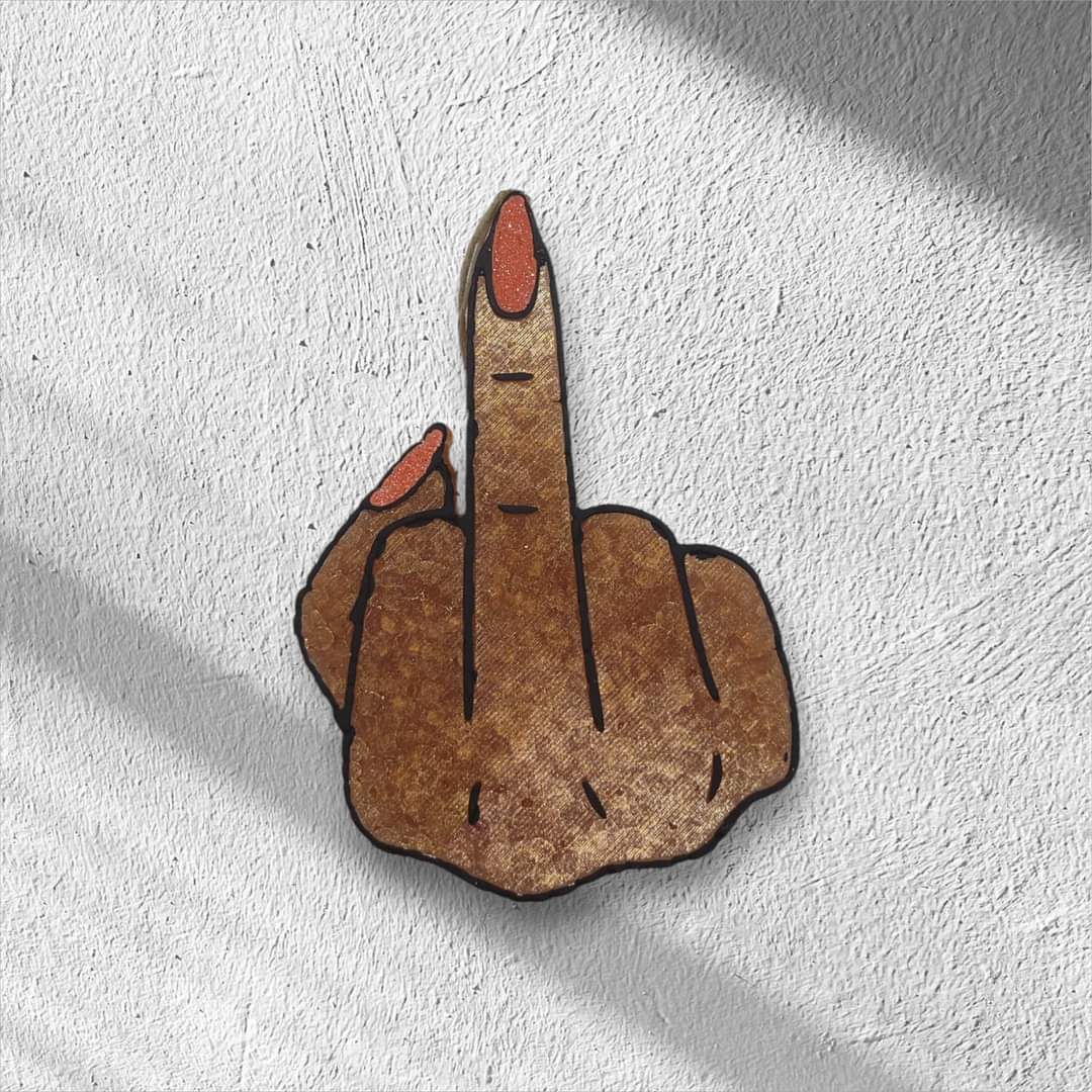 Middle finger freshie