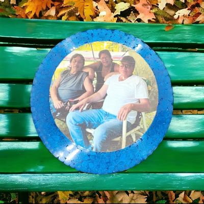 Custom photo or image round