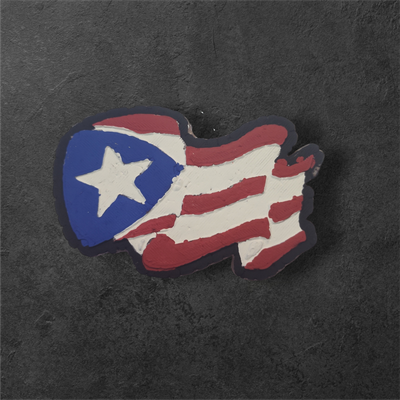 Small Puerto Rico flag