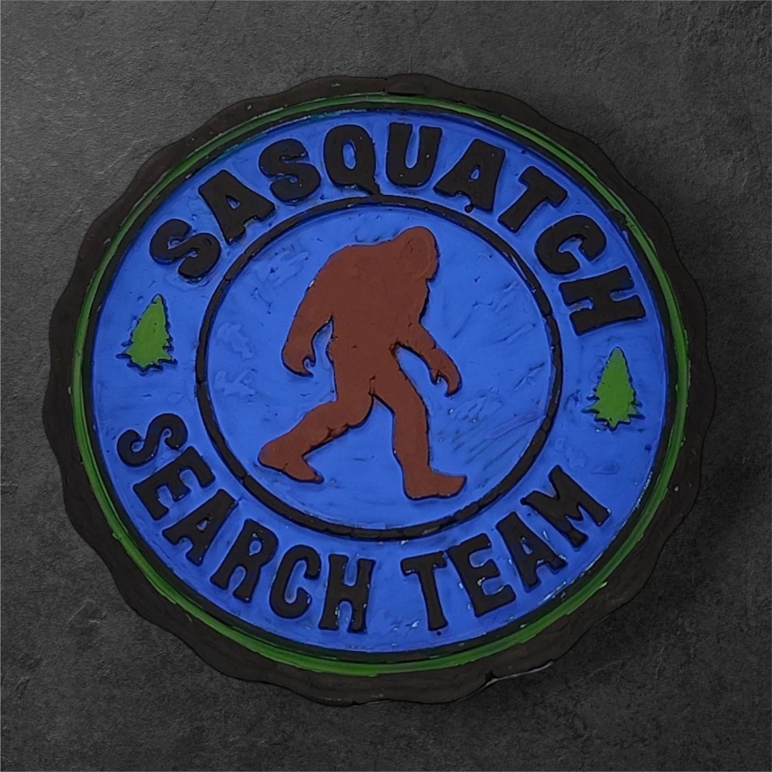 Sasquatch search team custom freshie
