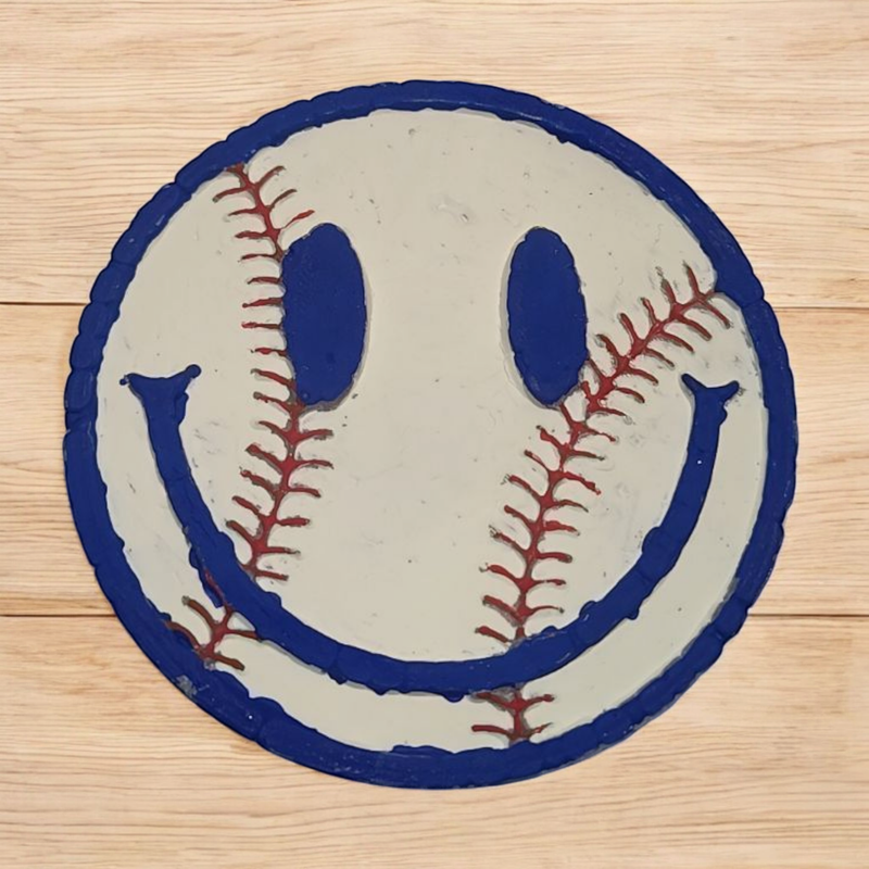 Smiley baseball