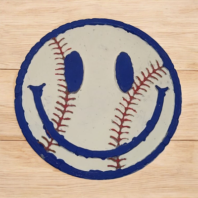 Smiley baseball