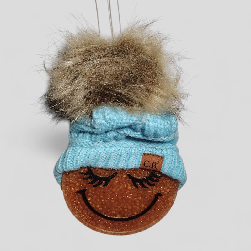 Beanie face custom freshie