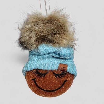 Beanie face custom freshie