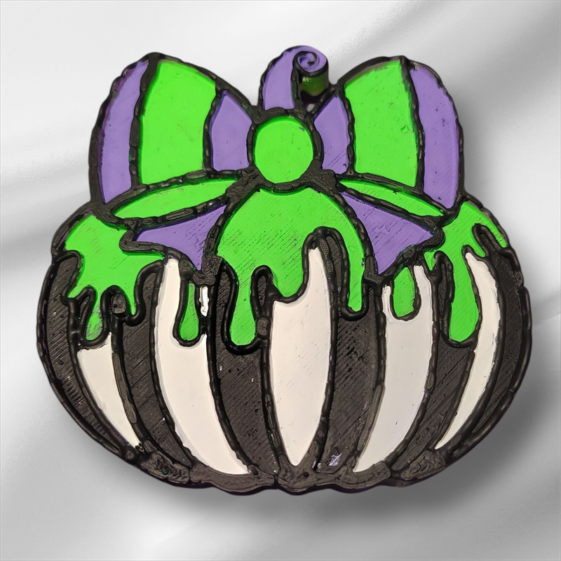 Beetlejuice pumpkin  custom freshie