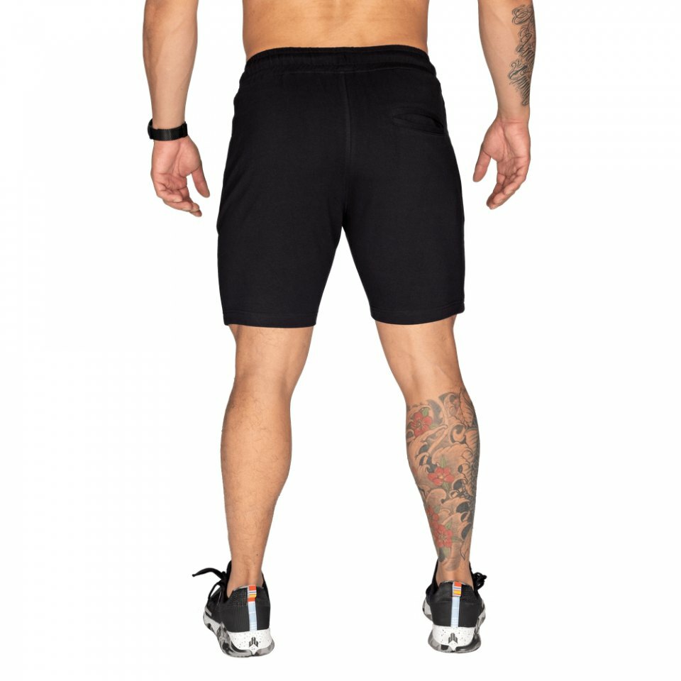 Шорты для тренировок мужские. Шорты better bodies Tapered Sweatshorts, Black 121014-999. Шорты тренировочные мужские. Боди шорты мужские.