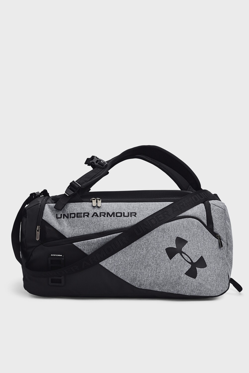 Сумка - рюкзак Unisex UA Contain Duo MD Backpack Duffle Gray/Black Under Armour