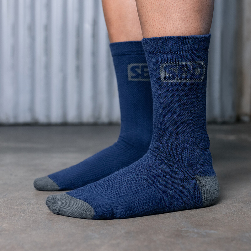 Sport Sock Storm Navy/Grey SBD